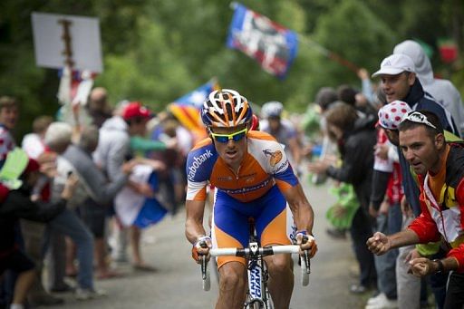 Luis Leon Sanchez, pictured, griped that Bradley Wiggins' Sky team had been greedy in Saturday's stage